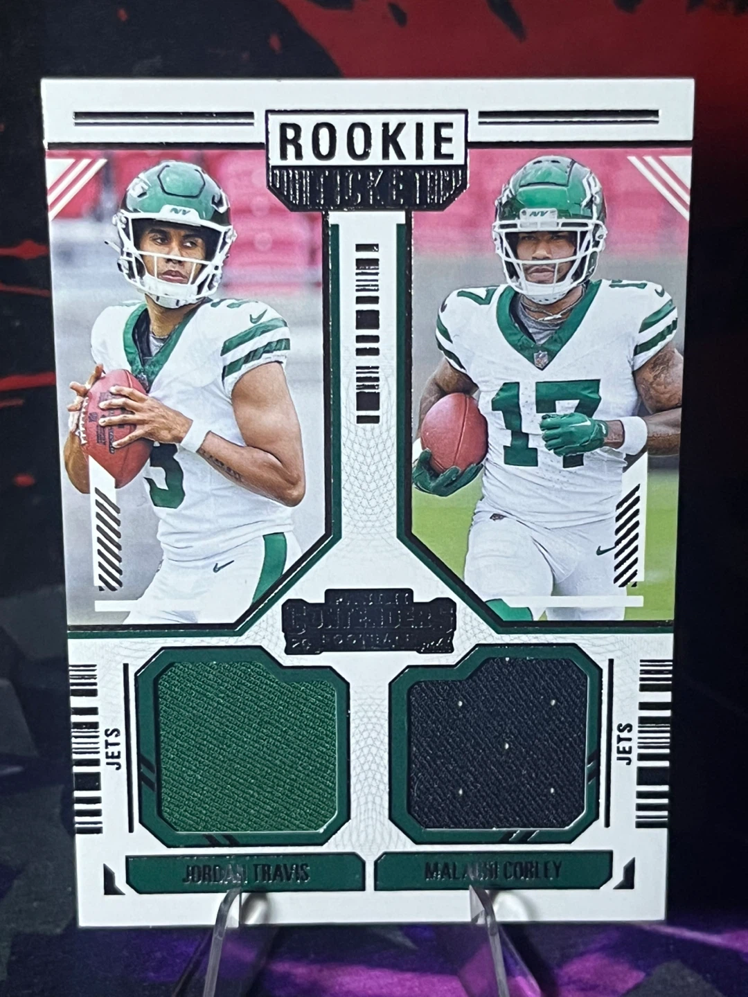 2024 Panini Rookie Patch - Jordan Travis & Malachi Corley