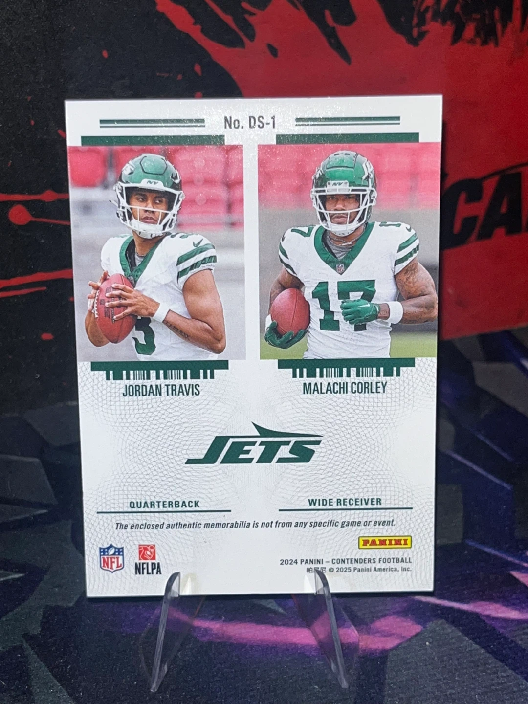 2024 Panini Rookie Patch - Jordan Travis & Malachi Corley - photo 2