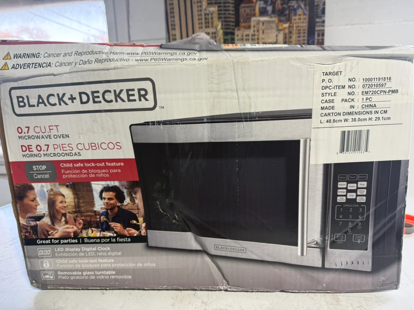 BLACK+DECKER 0.7 CU.FT Microwave Oven - photo 4