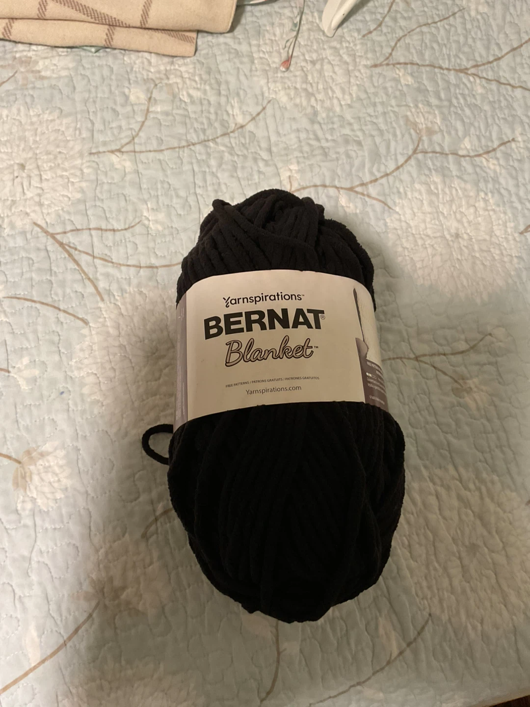 Bernat Blanket Yarn - Black
