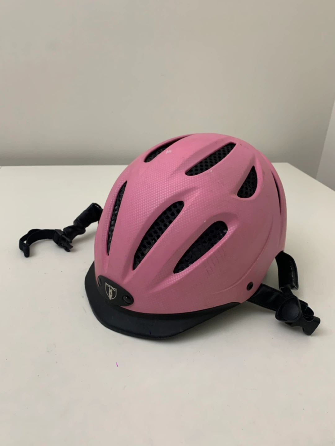 Pink Riding Helmet - Kids Equestrian Helmet - Medium - photo 5