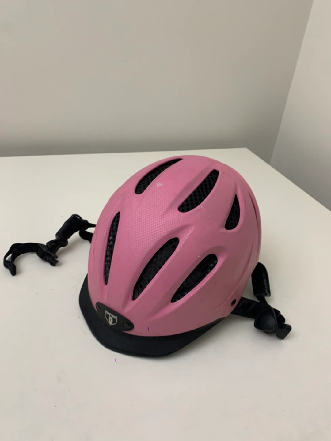 Pink Riding Helmet - Kids Equestrian Helmet - Medium