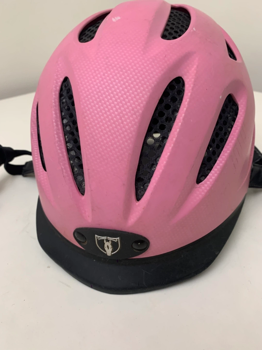 Pink Riding Helmet - Kids Equestrian Helmet - Medium - photo 4