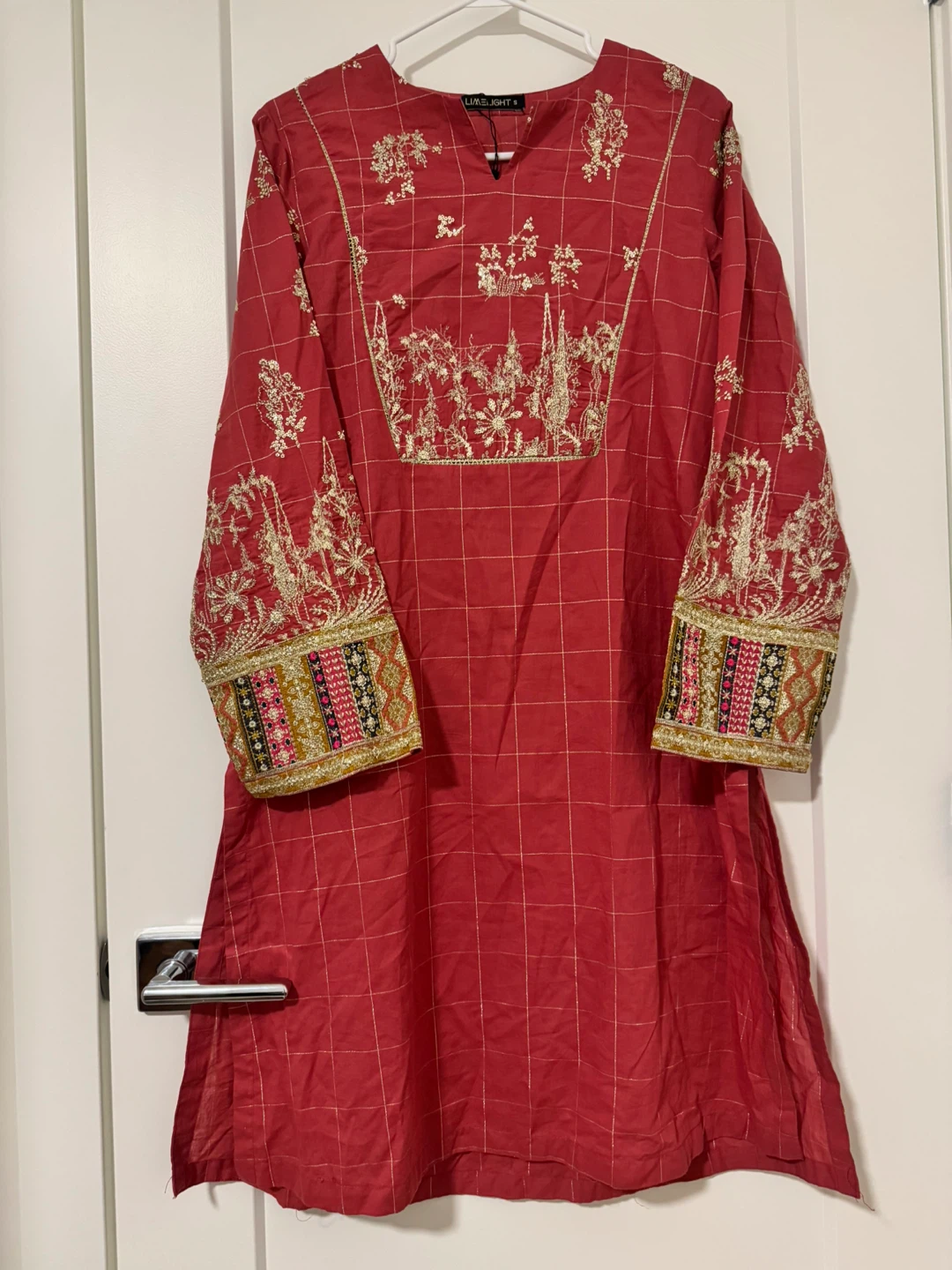 Limelight  Embroidered Kurti and pants