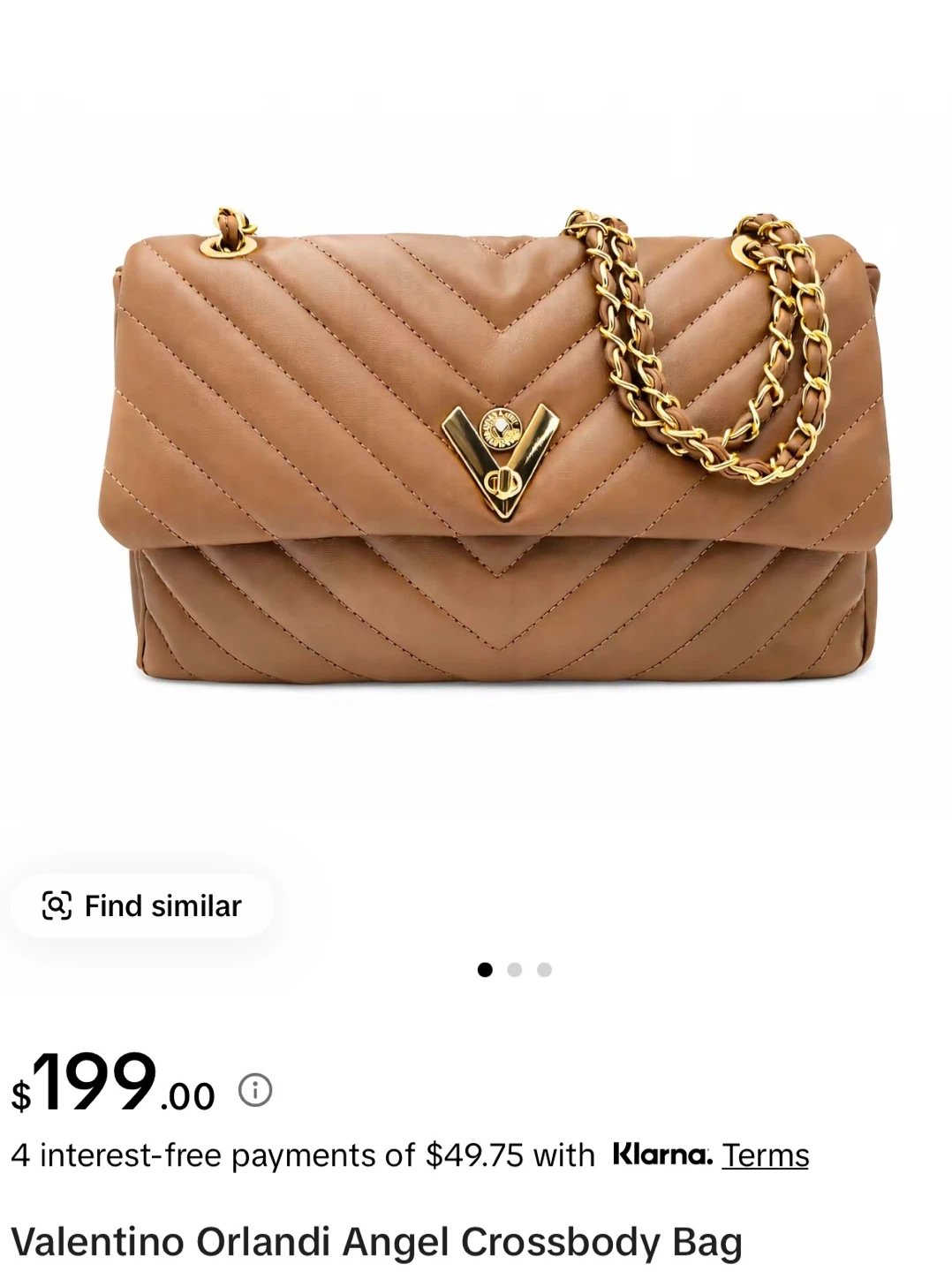 Valentino Orlandi Angel Crossbody Bag
