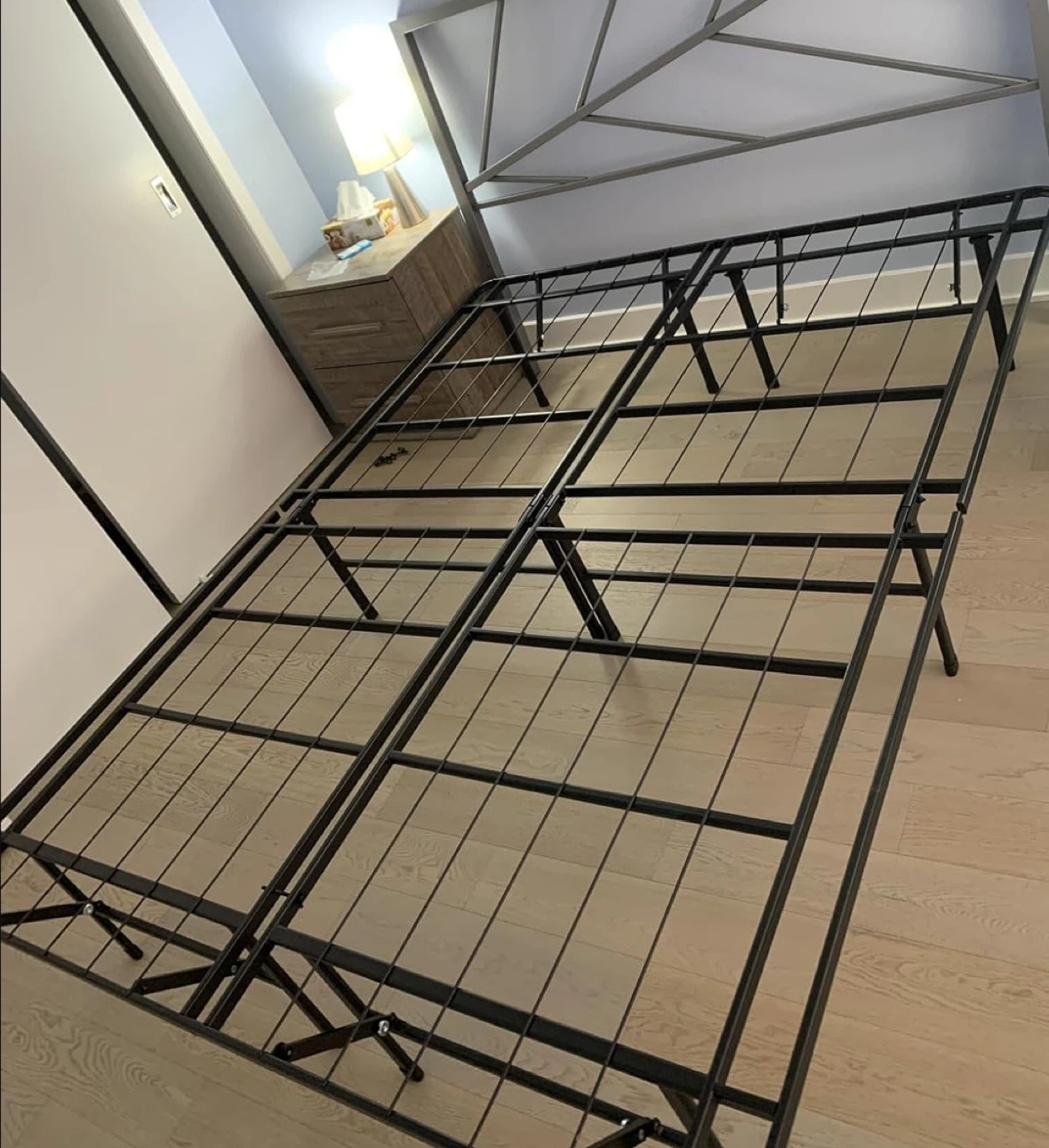 folding Metal Bed Frame 2 30x80