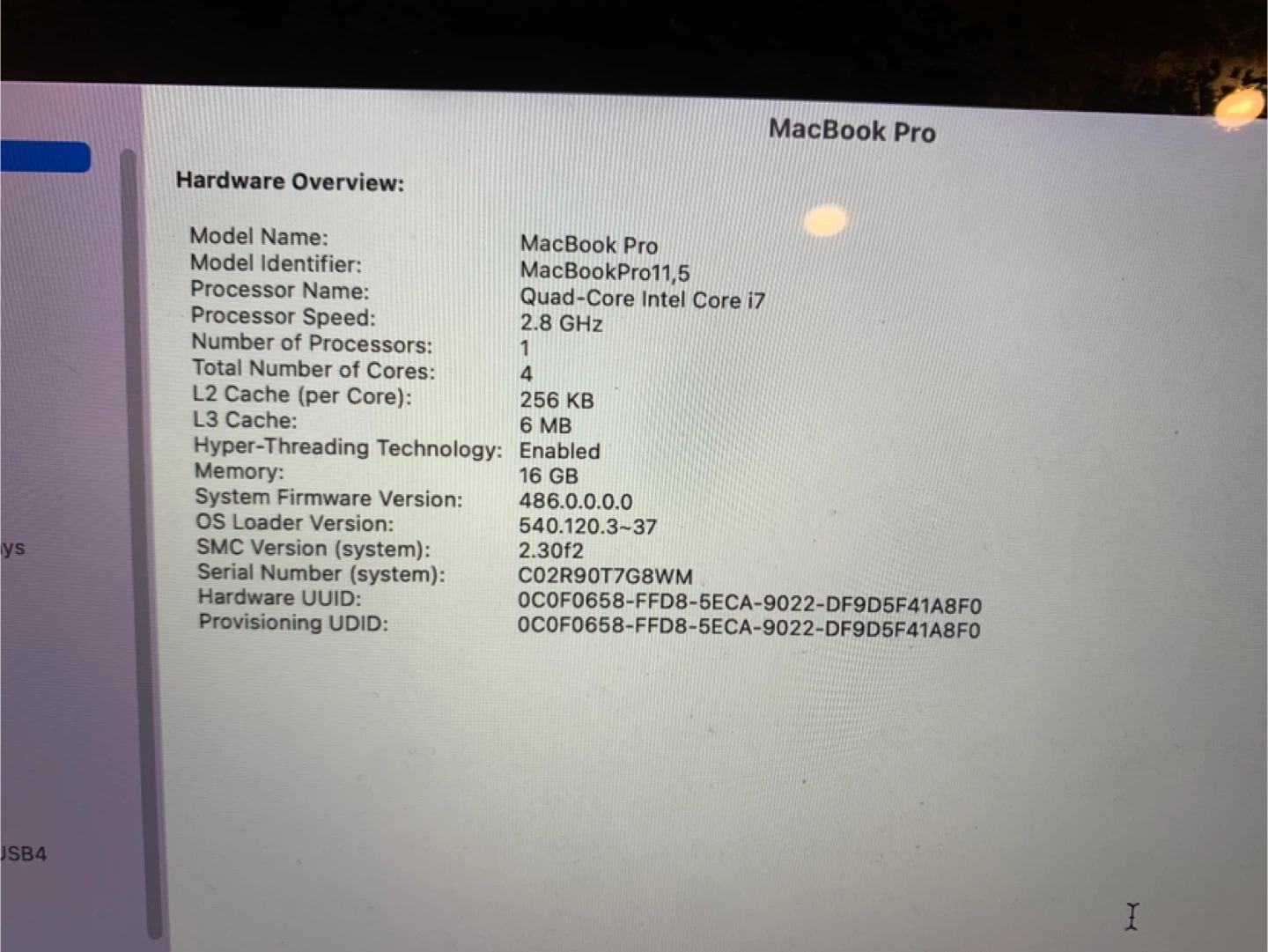 Apple MacBook Pro 15-inch Retina, Mid 2015 - photo 4
