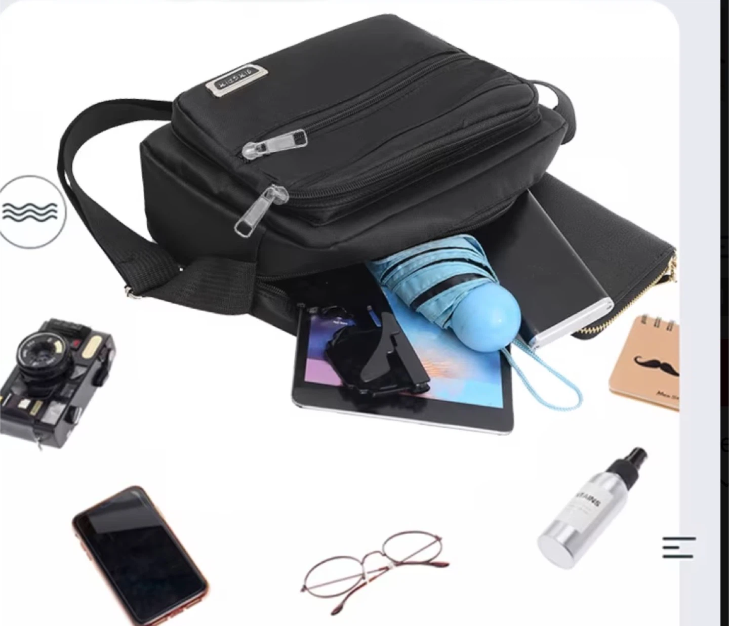 New! Black Crossbody  Bag - photo 4