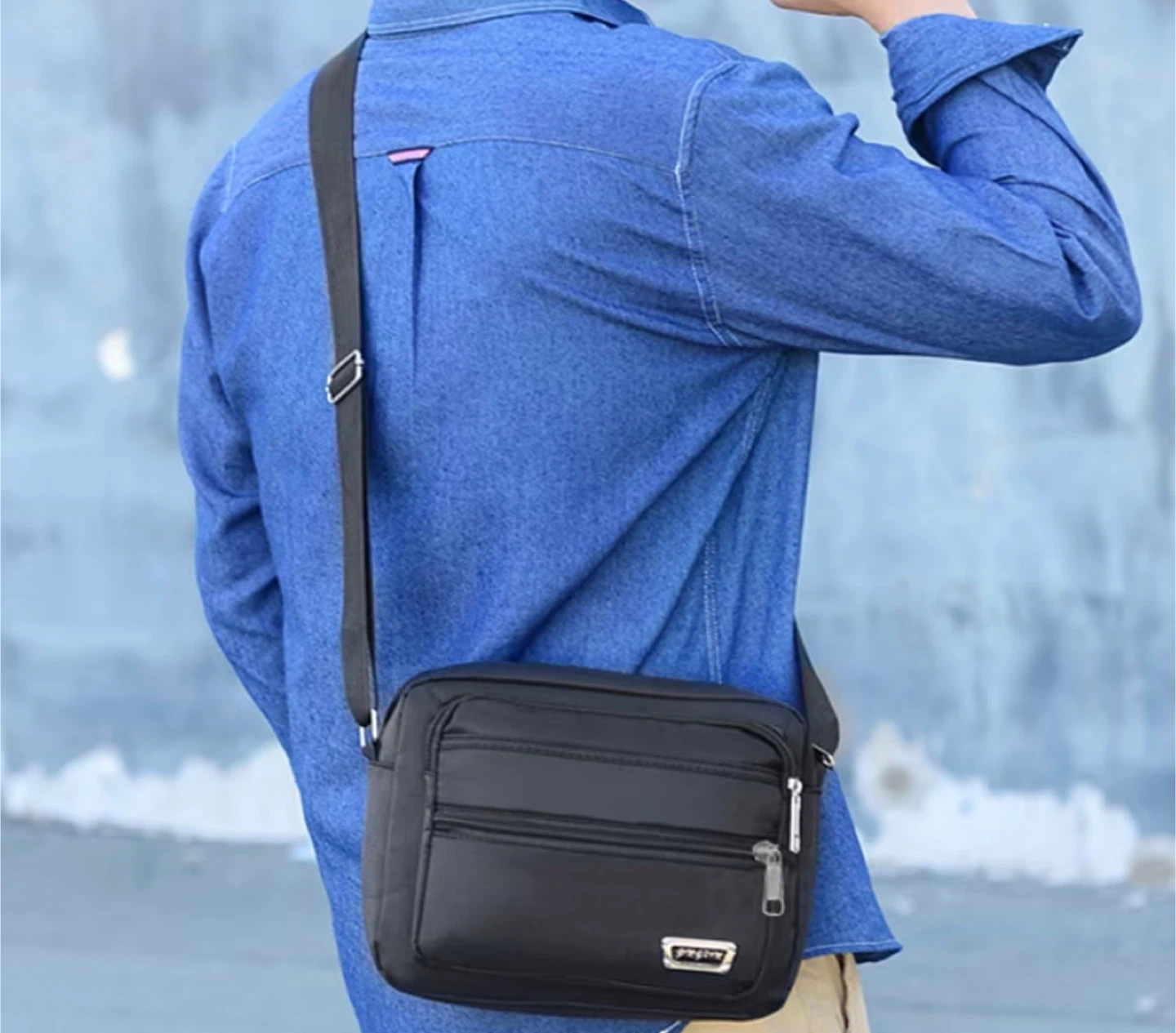 New! Black Crossbody  Bag