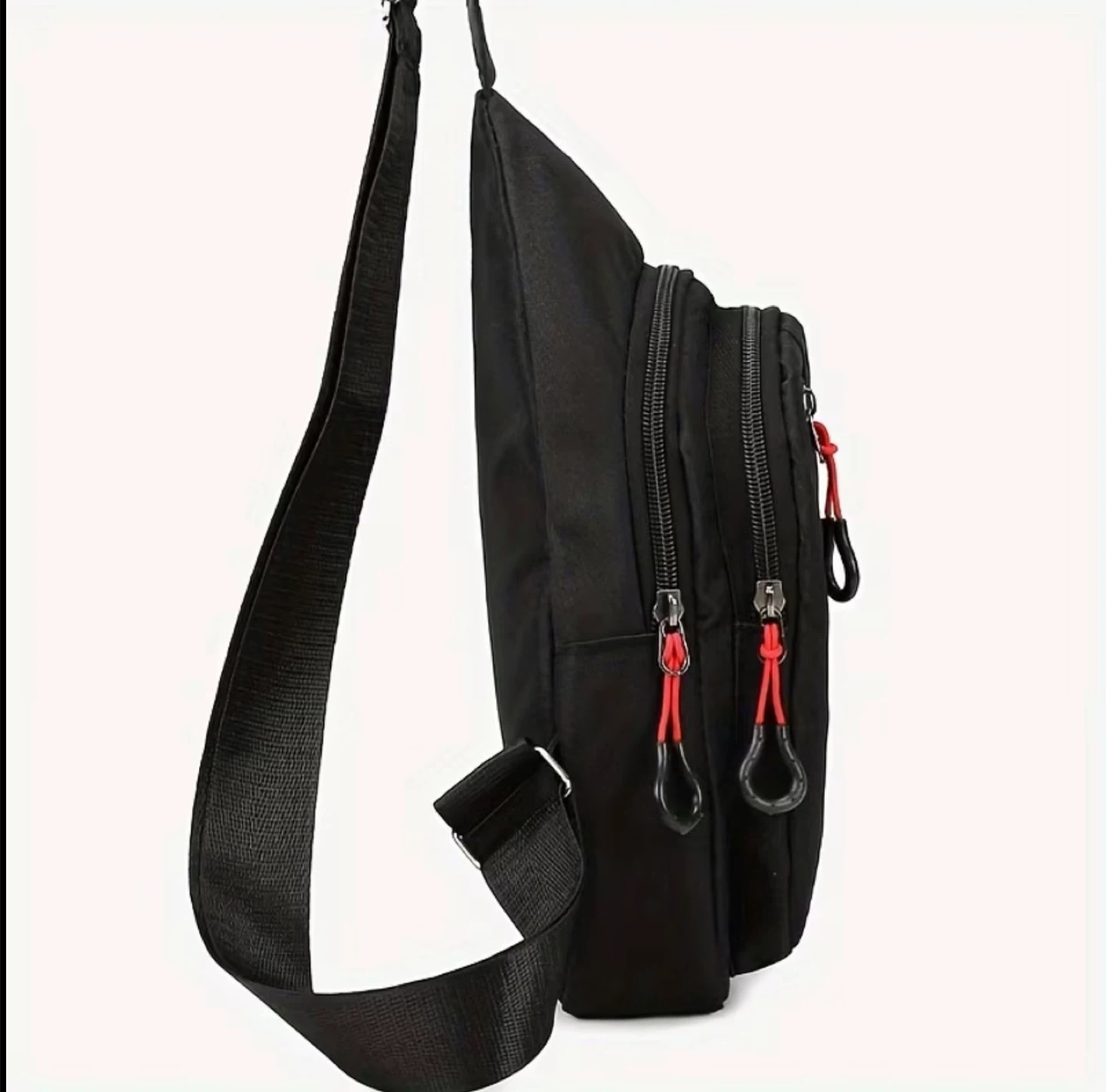 Black Sling Bag with Cute Cartoon Design - photo 5