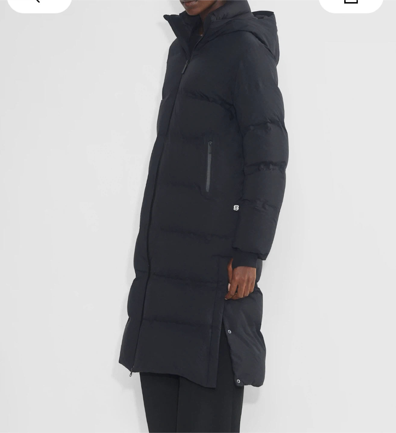 Aritzia Super Puff20 Long Rainstop Puffer Jacket - photo 3