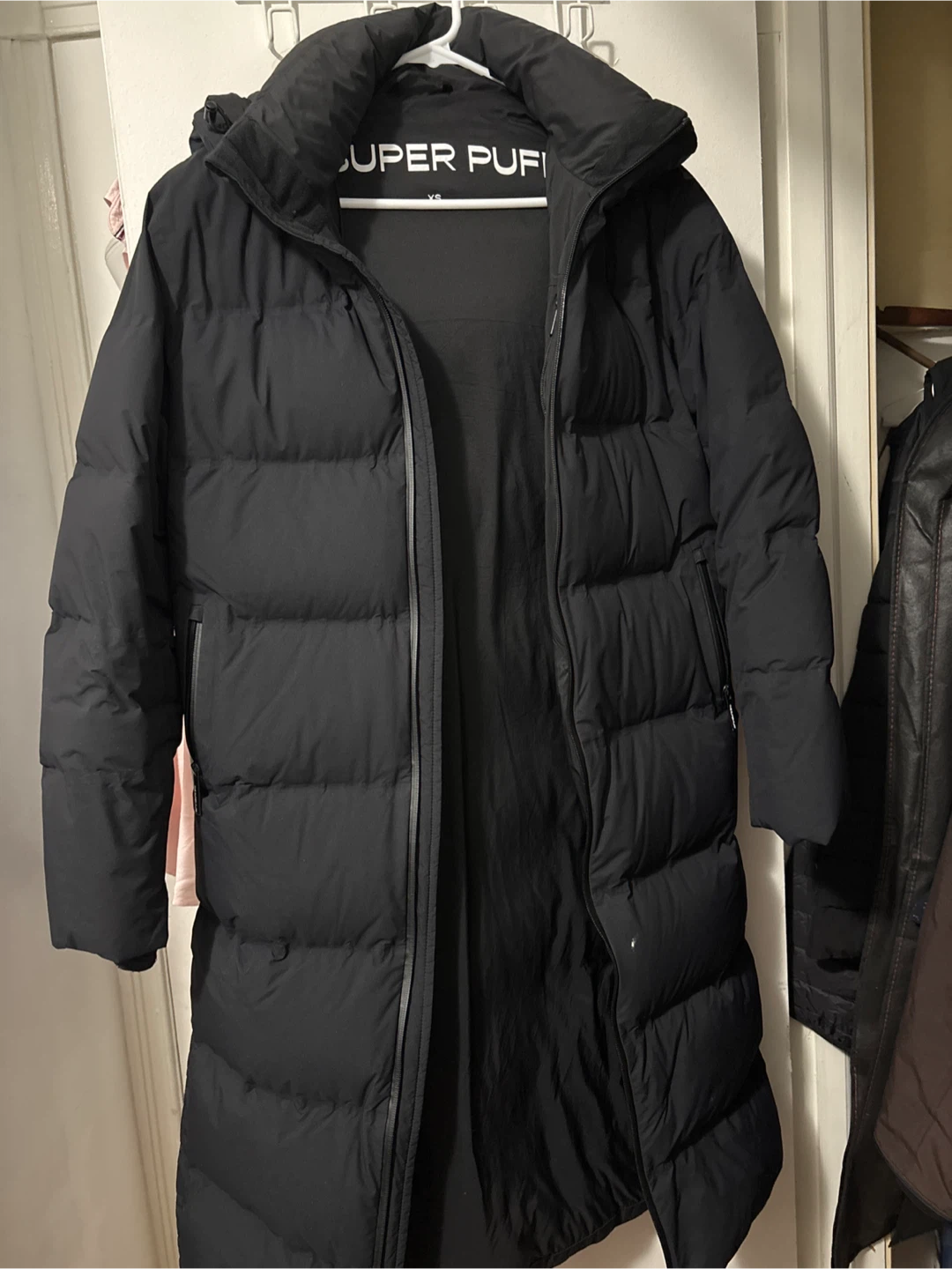 Aritzia Super Puff20 Long Rainstop Puffer Jacket