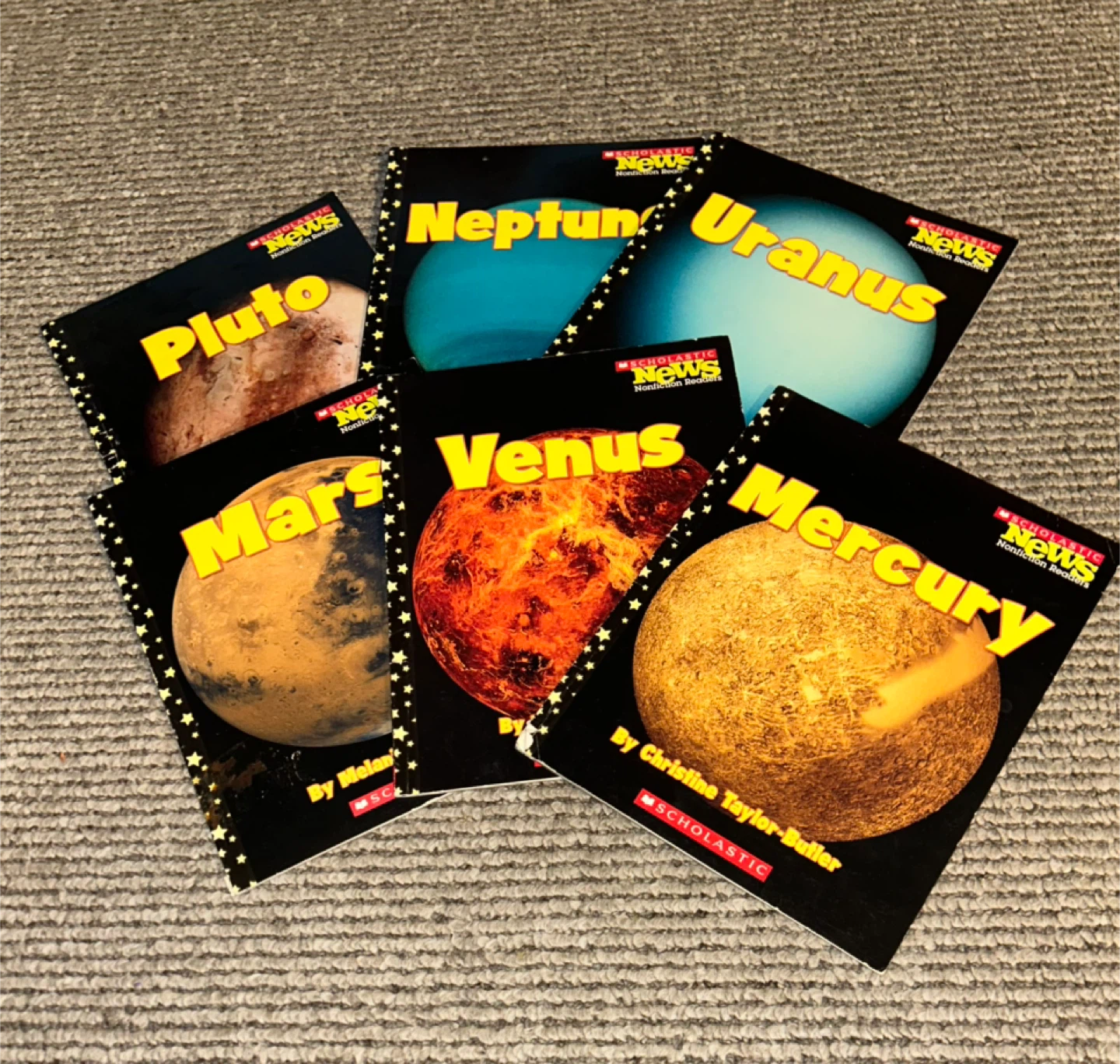 Scholastic News Early Reader Space Books Lot