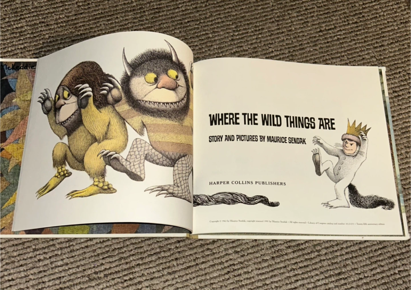 Where the Wild Things Are by Maurice Sendak Book - photo 2