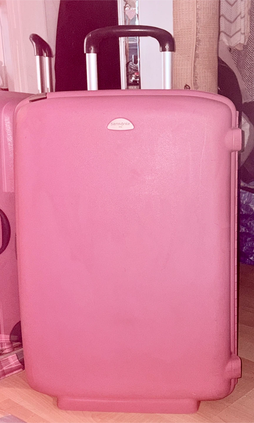 Samsonite Pink Hardside Suitcase