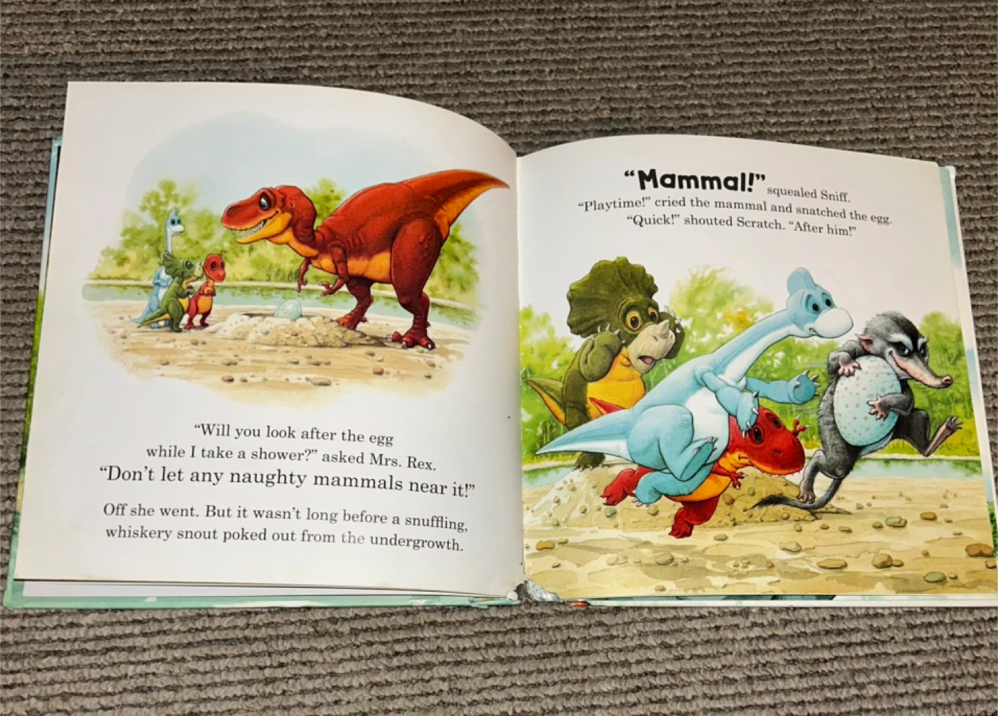 Three Little Dinosaurs Egg Rescue! Children's Book - photo 3