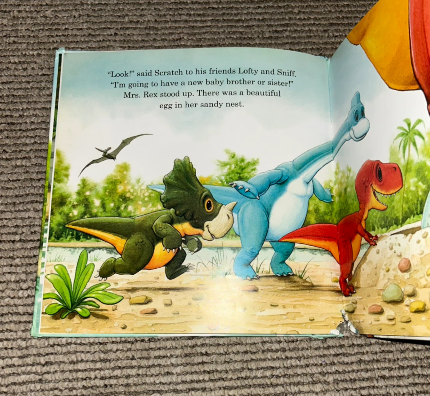 Three Little Dinosaurs Egg Rescue! Children's Book - photo 5