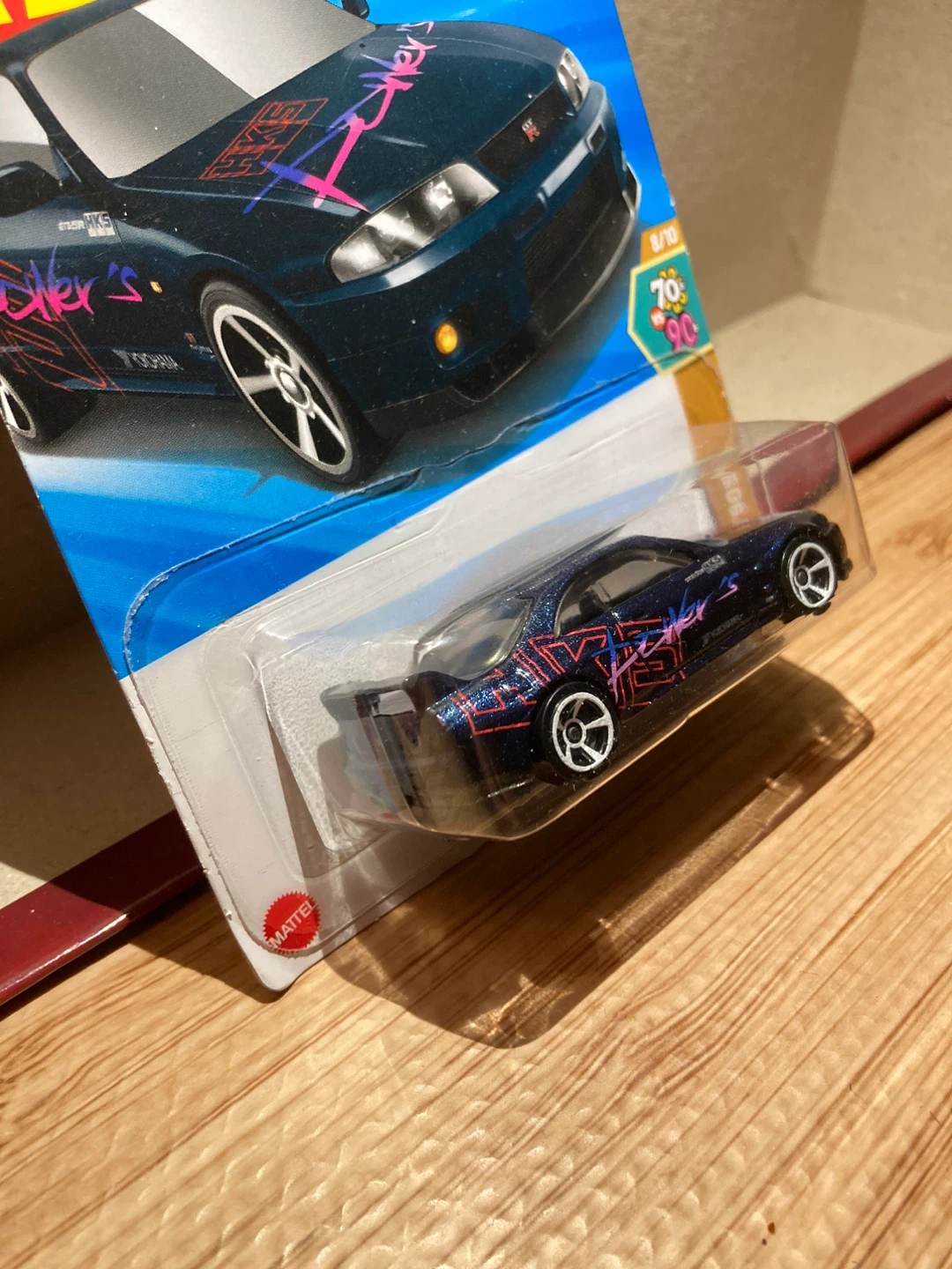 Hot Wheels / Nissan Skyline GT-R BCNR33 / Dark Blue - photo 3