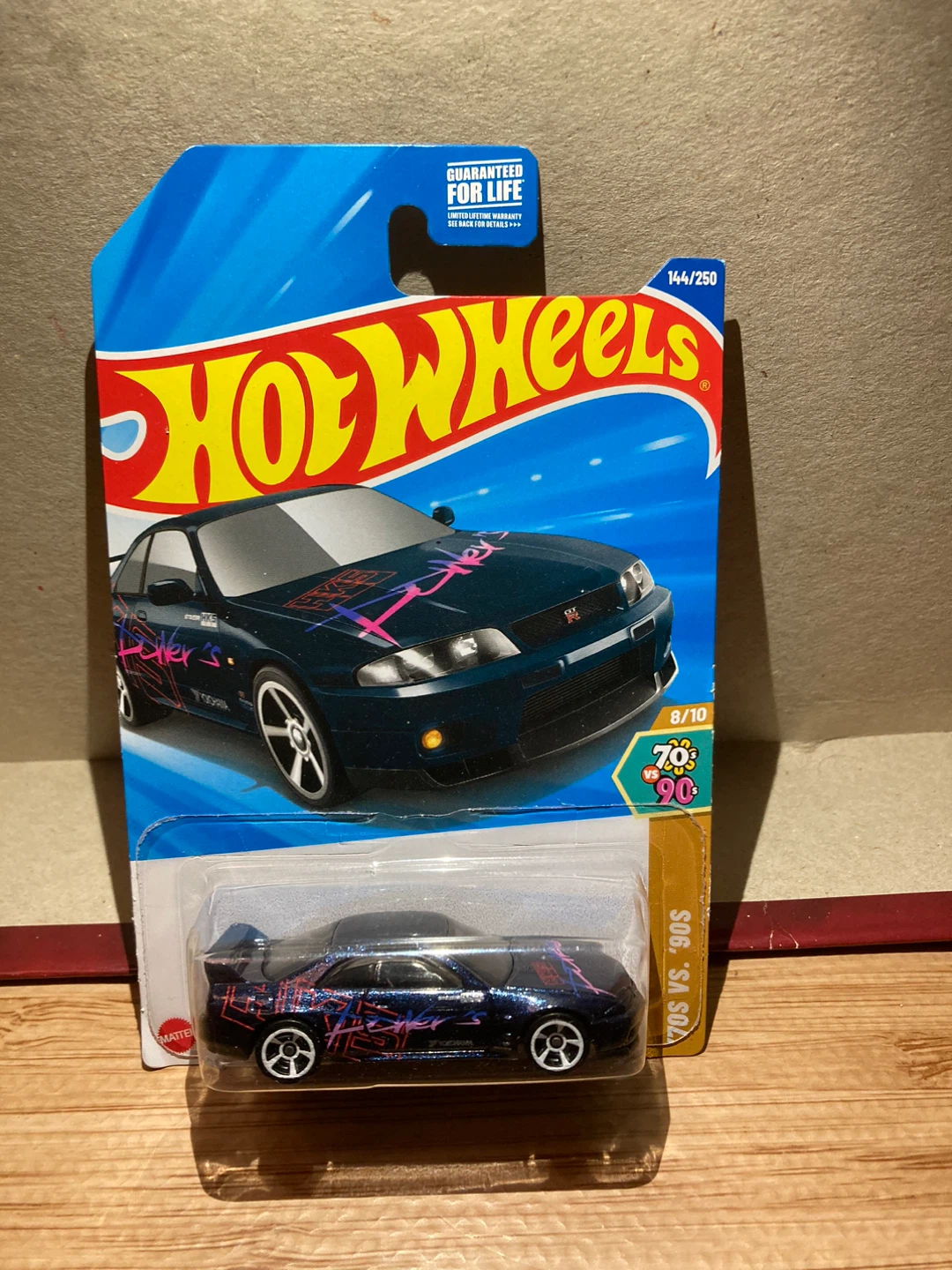 Hot Wheels / Nissan Skyline GT-R BCNR33 / Dark Blue