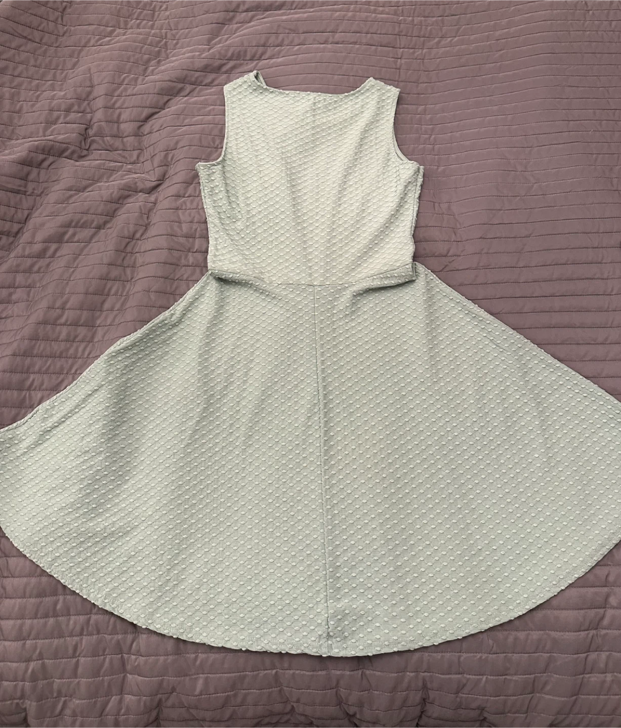 Mint Green Textured Dress - photo 3