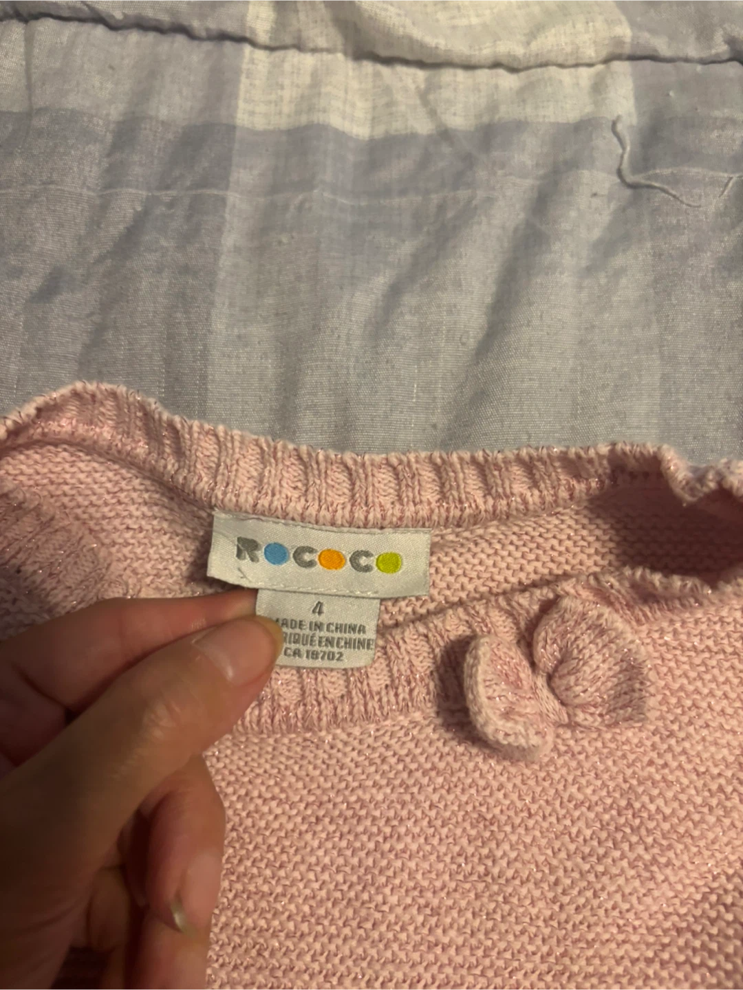 Rococo Pink Knit Sweater Dress Size 4 - photo 2