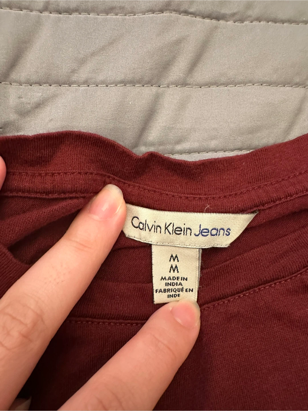 Calvin Klein Jeans Cropped T-Shirt - Size M - photo 3