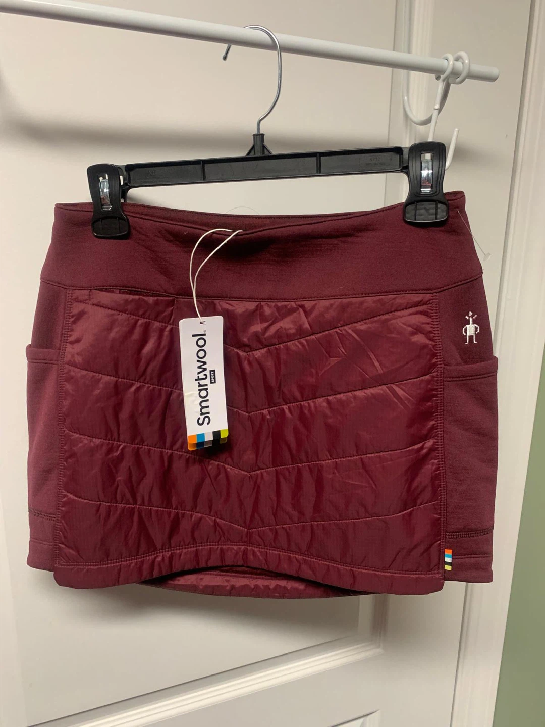 Smartwool W Smartloft Pull On Skirt - Black Cherry