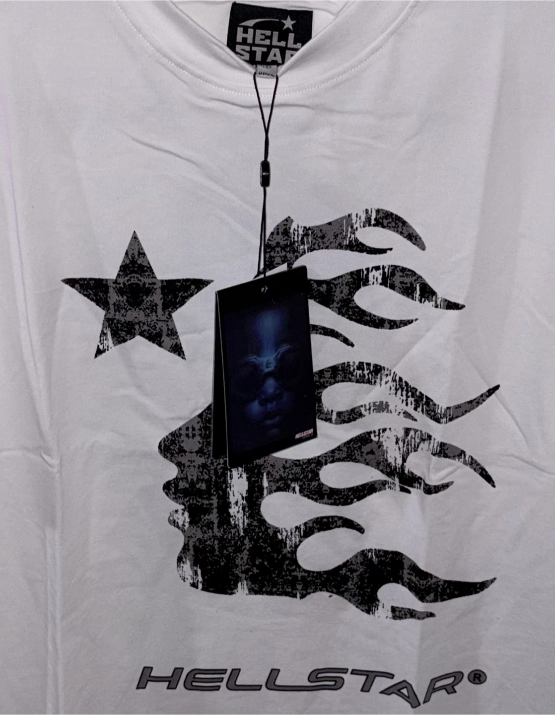 Hellstar White T-Shirt with Graphic Print - photo 2