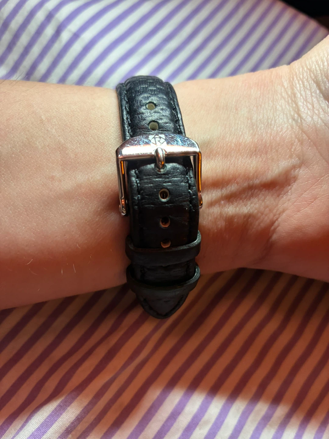 Relic Women's Silver Tone Crystal Bezel Watch - photo 3