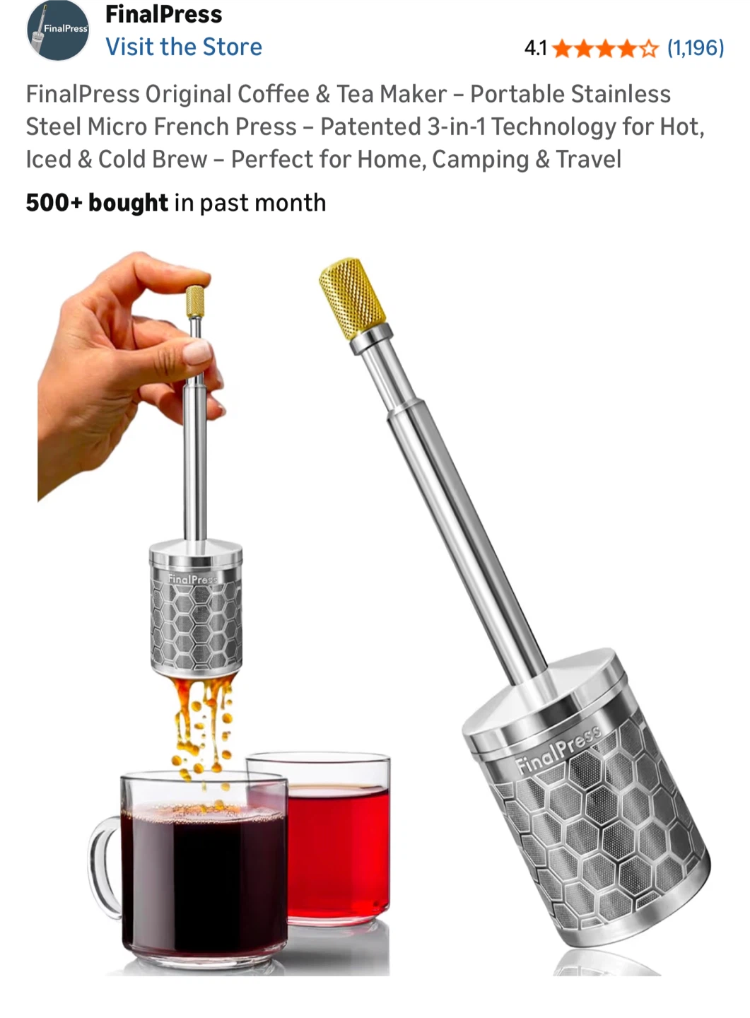 Mini French Press