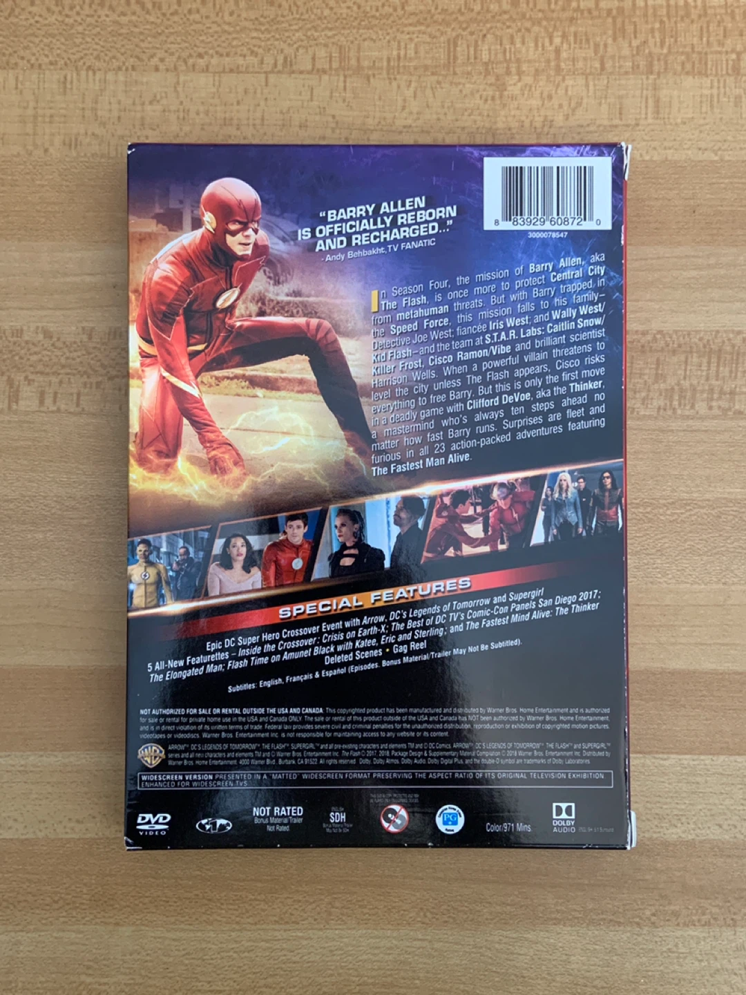 The Flash Season 4 DVD - photo 2