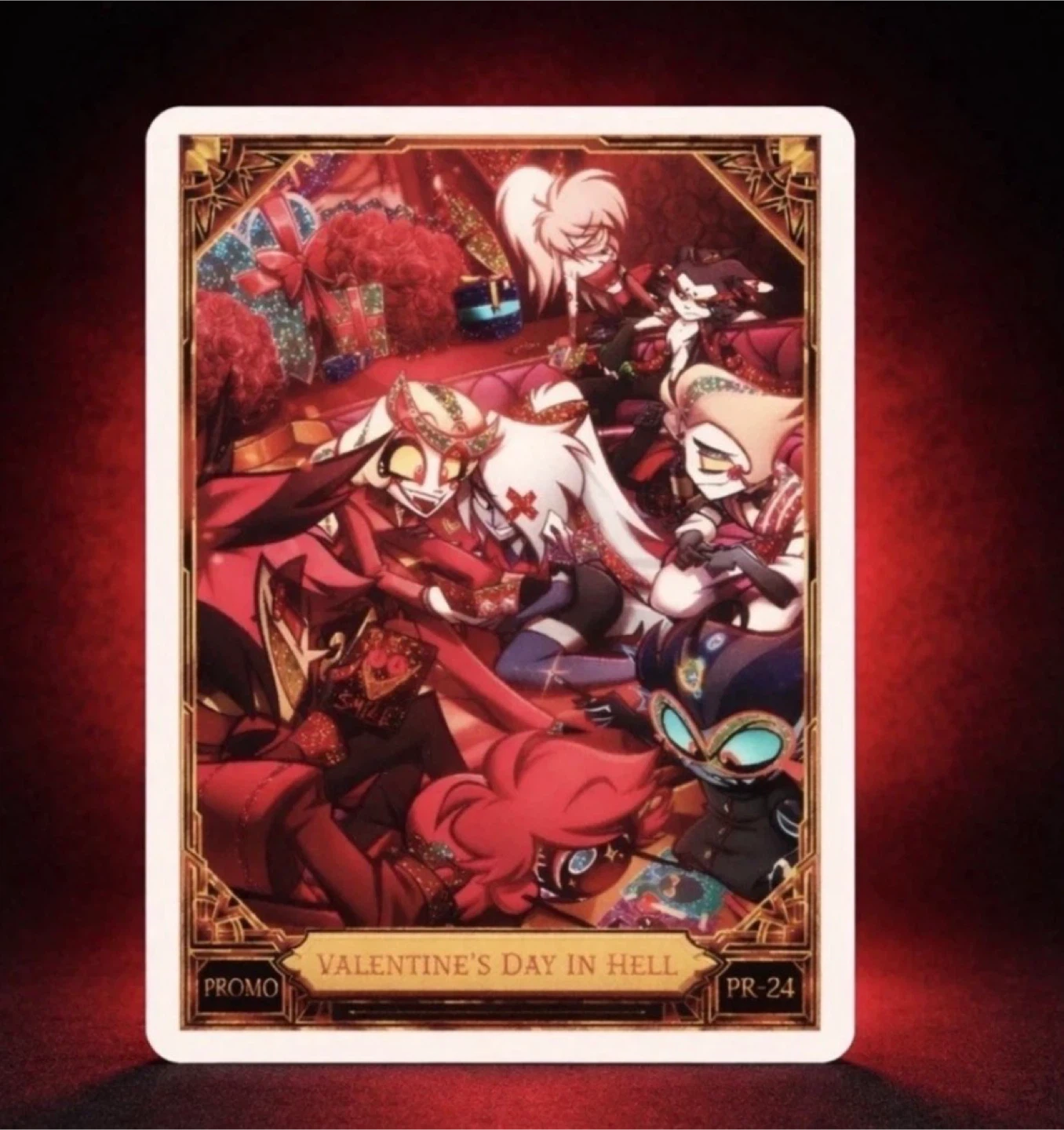 Hazbin Hotel Valentine's Day in Hell Promo Card PR-24