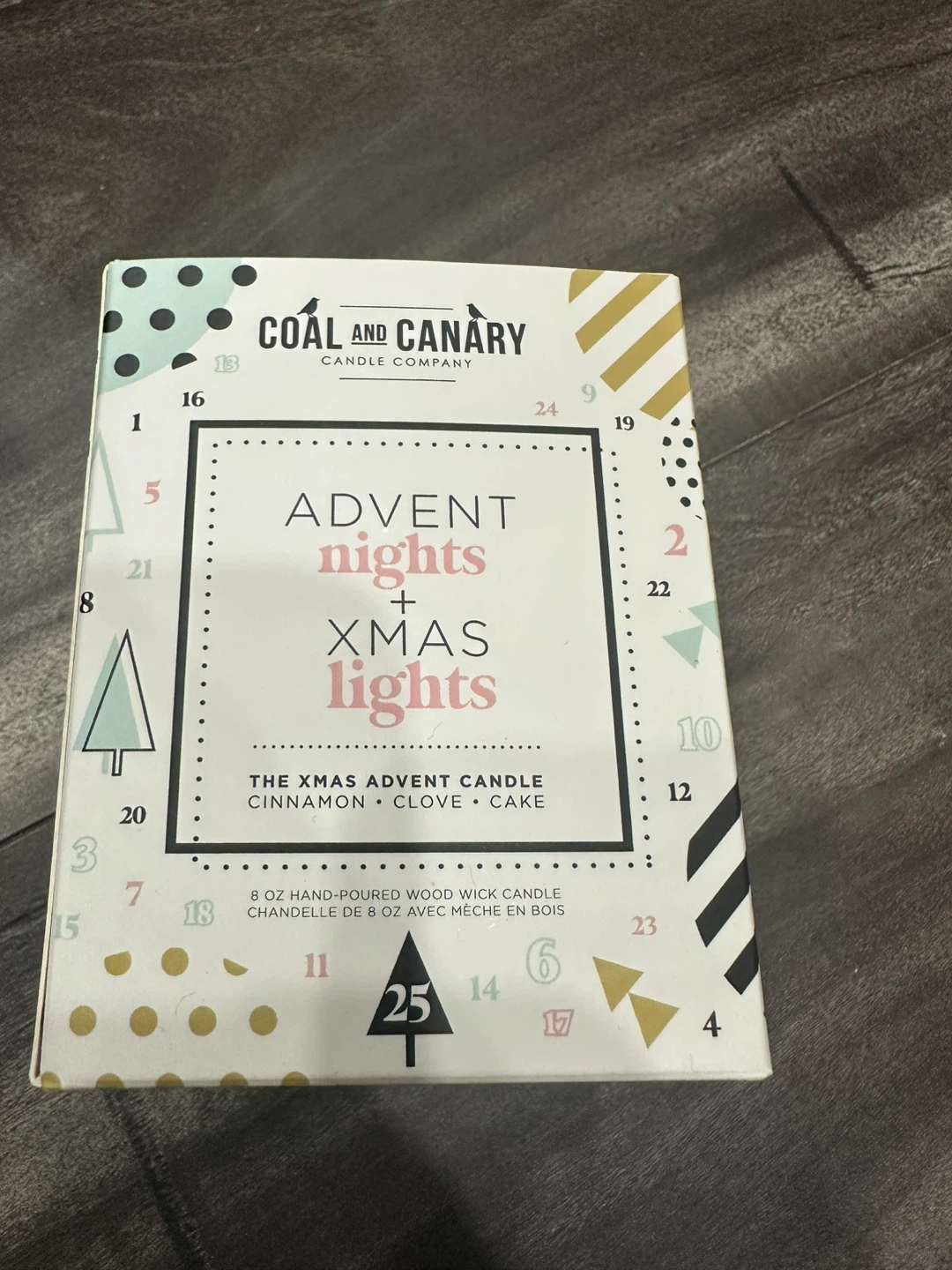 Coal and Canary Advent Nights Xmas Lights Scented Candle - photo 3