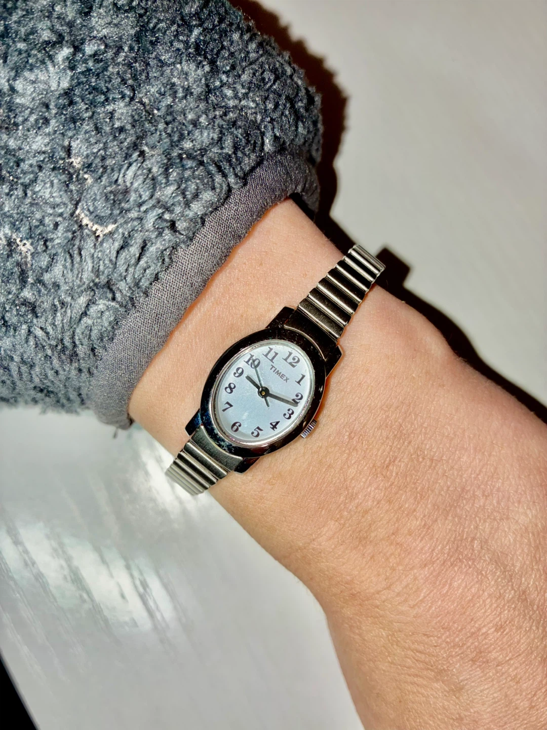 Timex Women's Oval Face Expansion Band Watch - photo 3