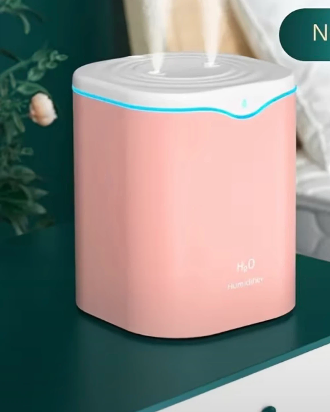Pink H2O Humidifier