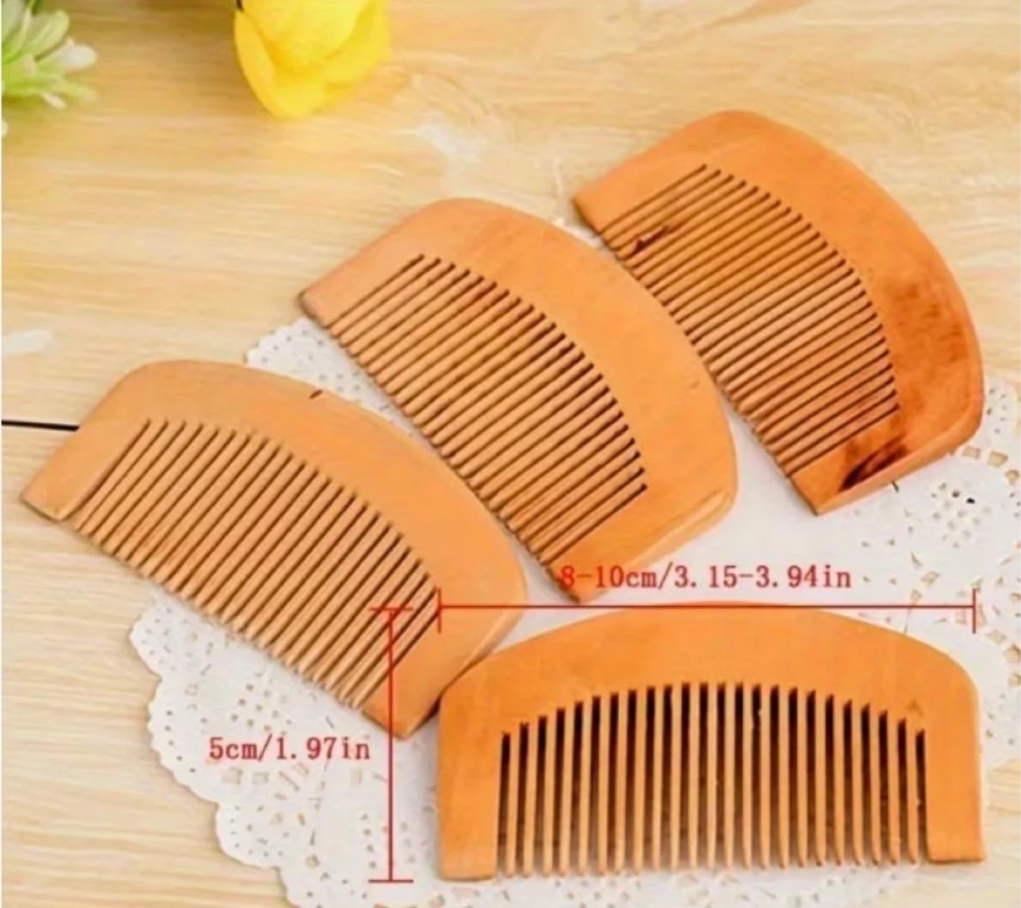 Wooden Combs Set