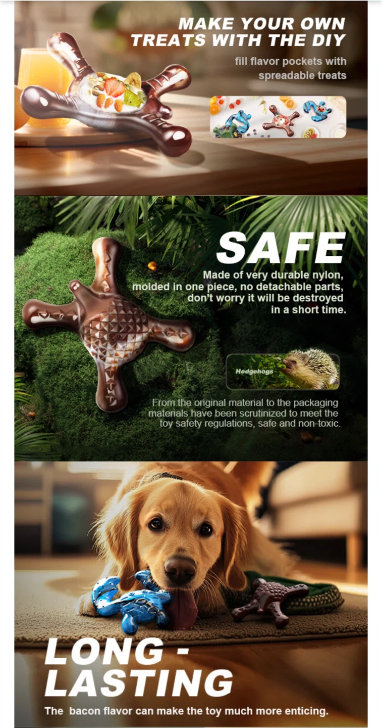 QUIZVI Hedgehogs Chew Toy for Dogs - photo 3