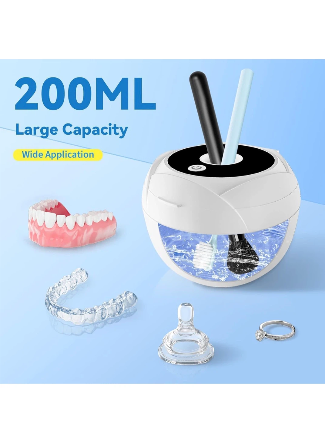 Ultrasonic Retainer Cleaner Machine with UV Sterilization UR1 - photo 5