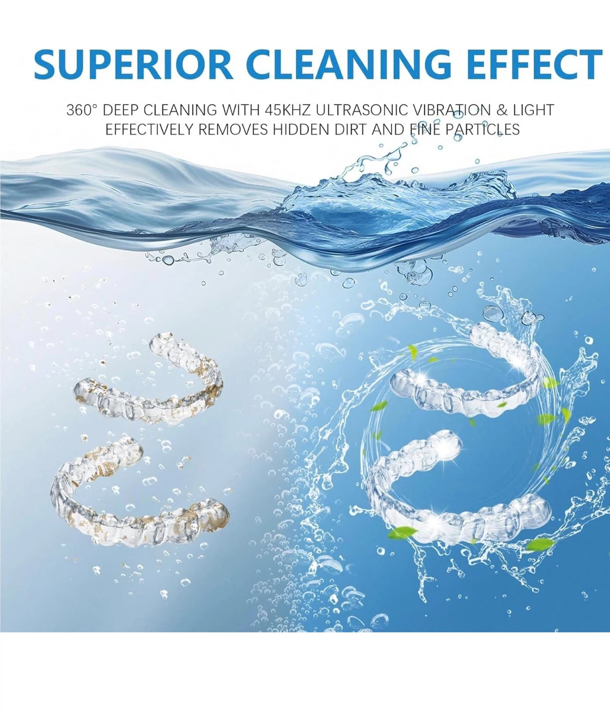 Ultrasonic Retainer Cleaner Machine with UV Sterilization UR1 - photo 2