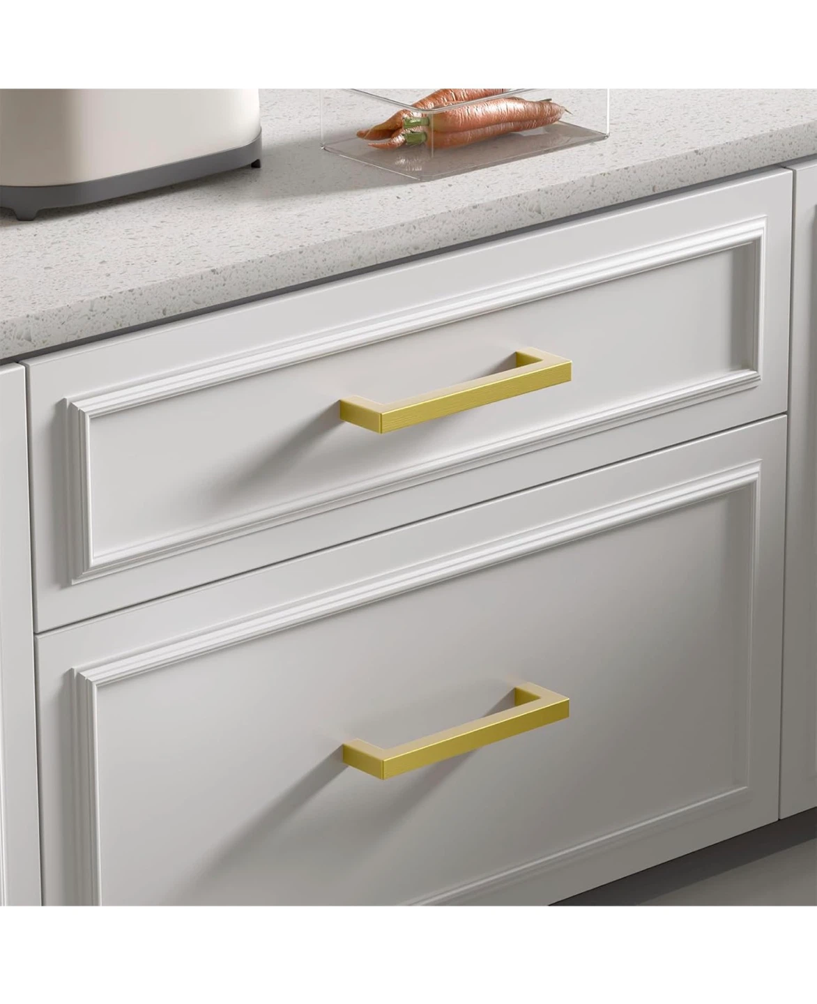 Brass Cabinet Drawer Pulls (17 Pack) DP17 - photo 4