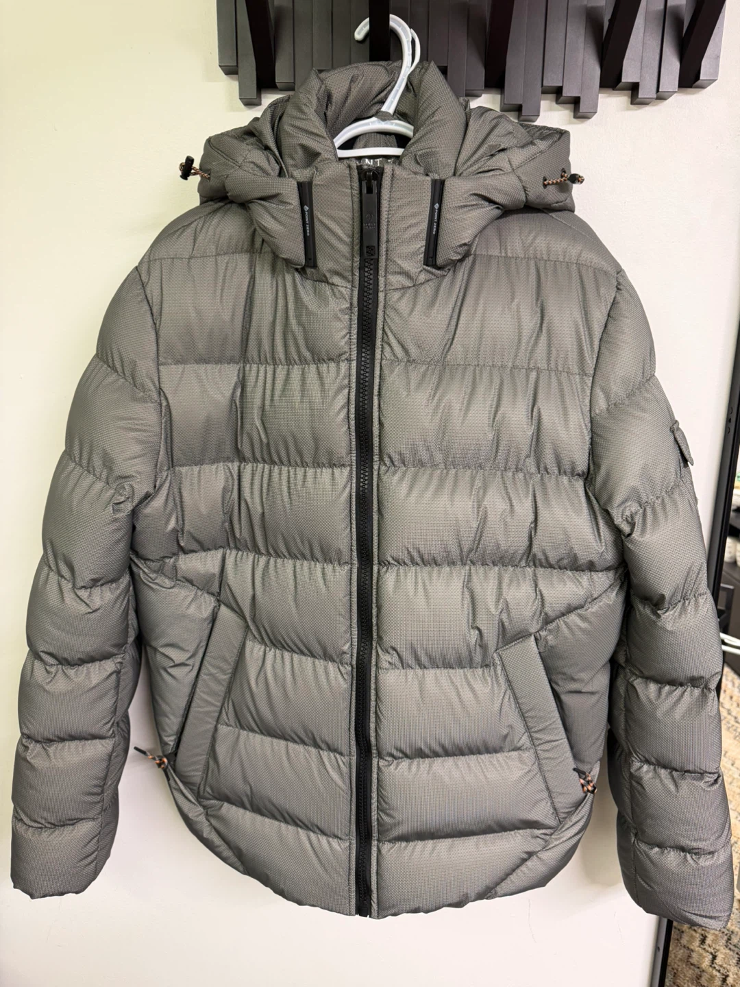 Point Zero Men's Puffer Jacket L/G Grey - photo 2