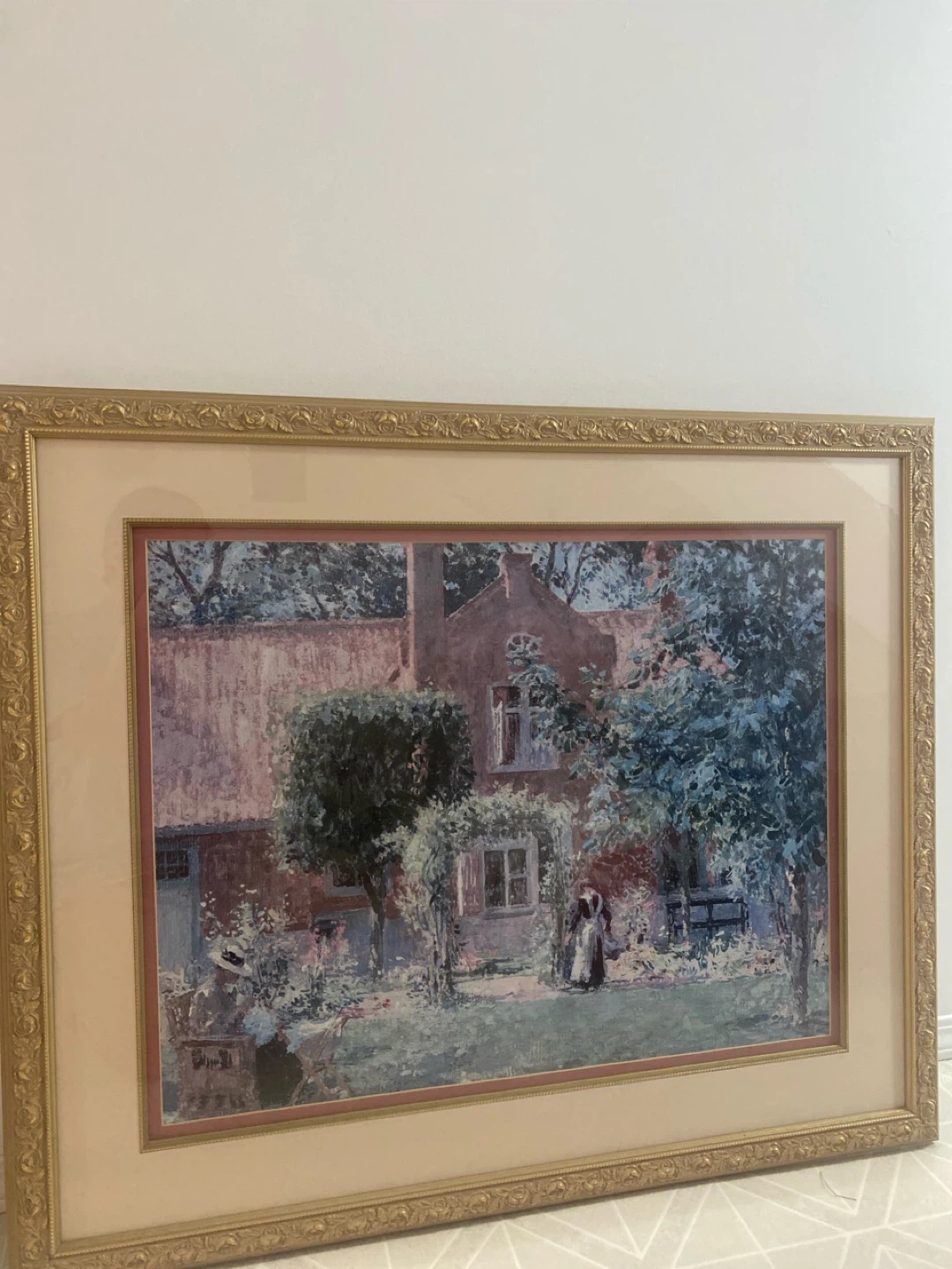 Framed Print of a Countryside Cottage Scene