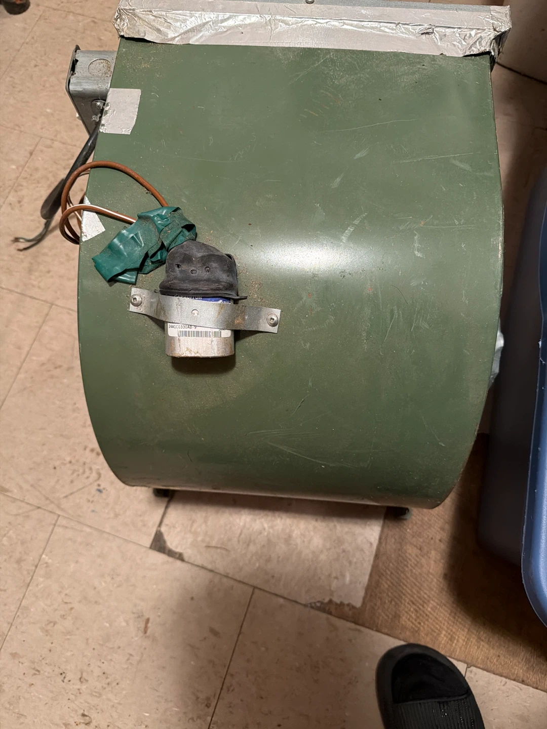 Green Metal Blower Fan Unit - photo 4