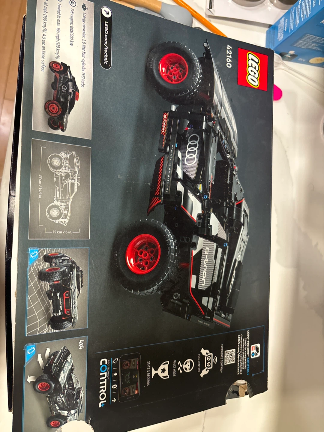 LEGO Technic Audi e-tron GT Remote Control Toy Car