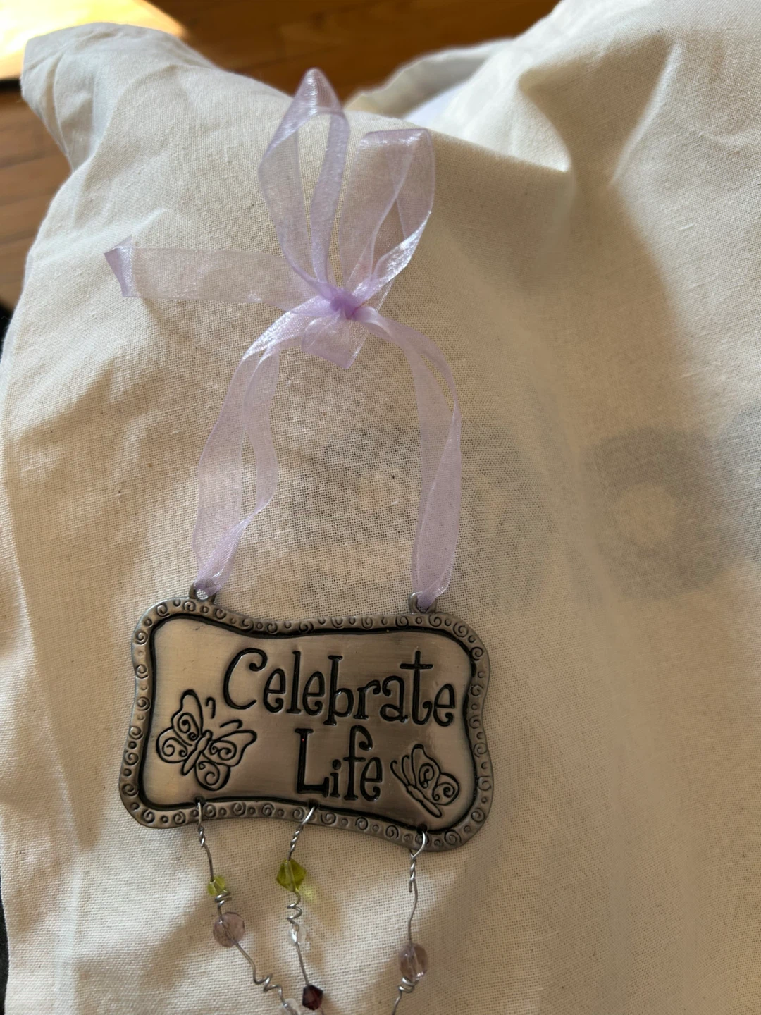 Celebrate Life Hanging Decor with Beads and Charms - photo 4