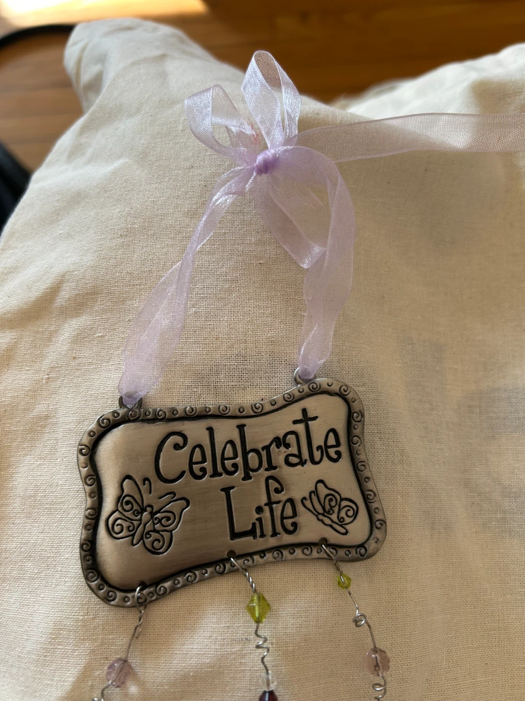 Celebrate Life Hanging Decor with Beads and Charms - photo 5