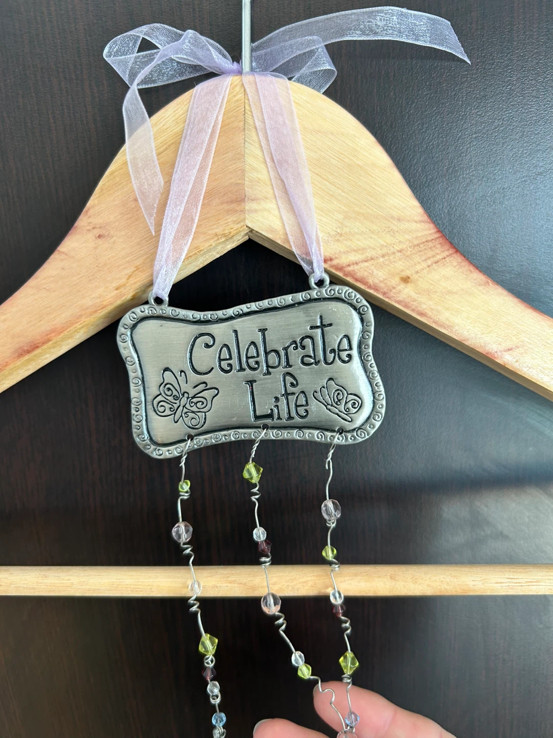 Celebrate Life Hanging Decor with Beads and Charms - photo 3