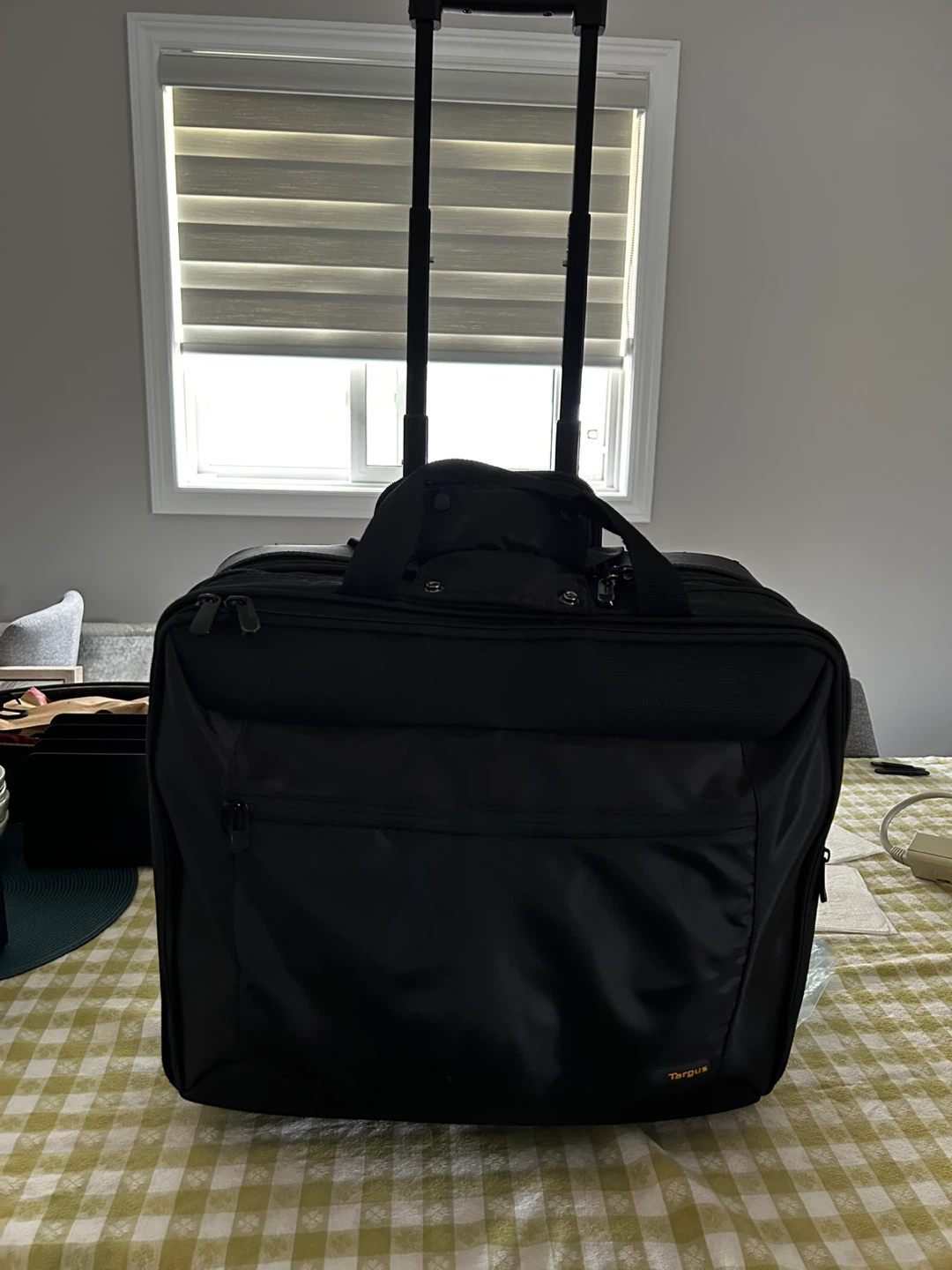 Targus Black Rolling Laptop Briefcase
