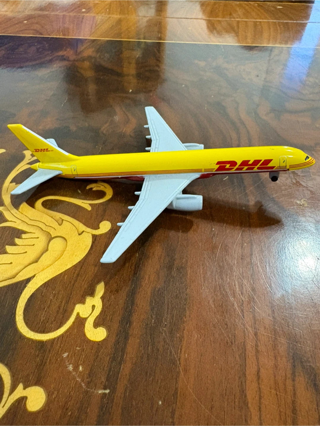 DHL Toy Airplane (Metal) - photo 3