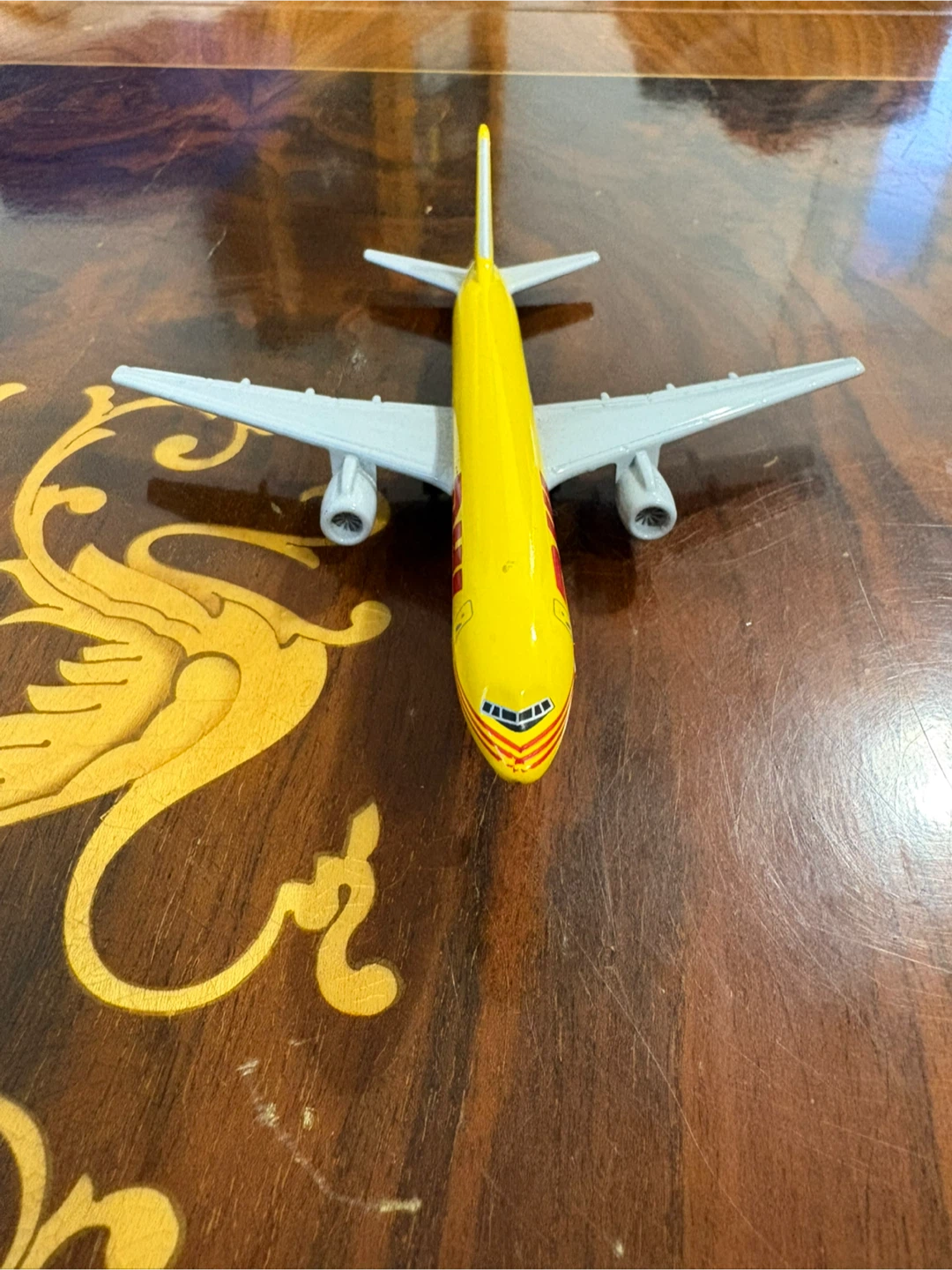 DHL Toy Airplane (Metal) - photo 2